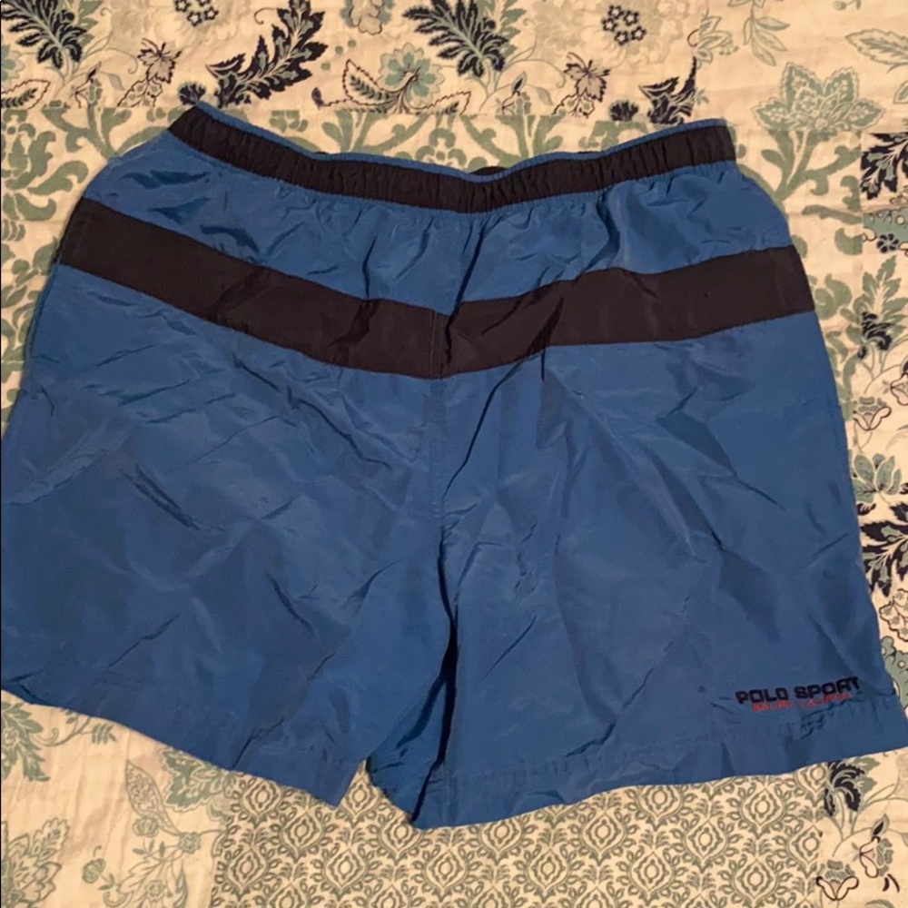 Blue Polo Shorts/Swimtrunks